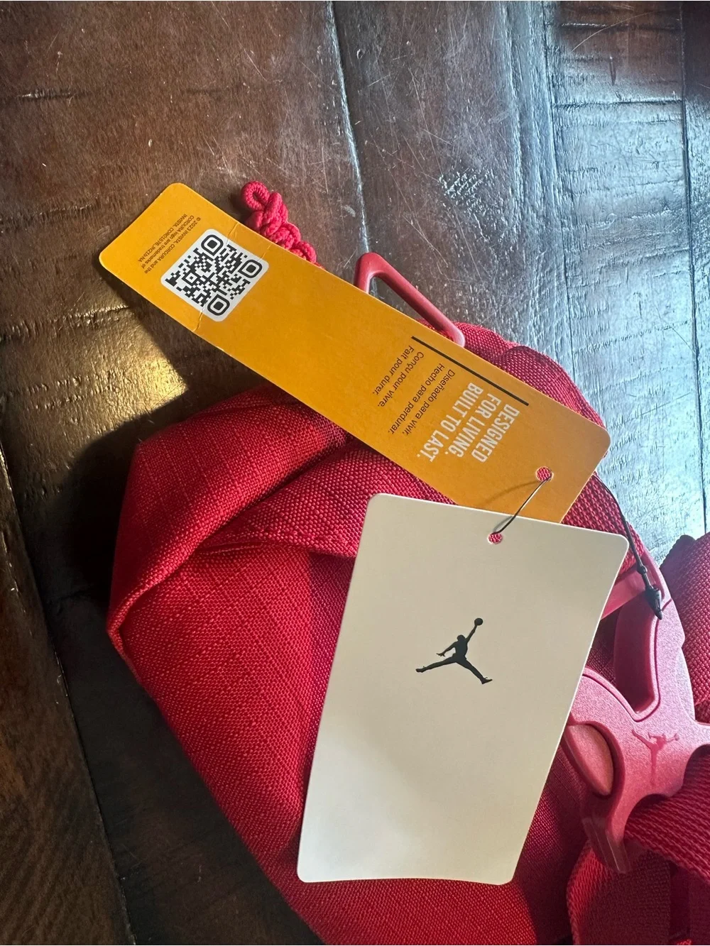 Jordan Kids Red Crossbody Sling Bag